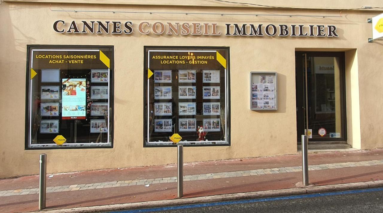 Cannes Conseil Immo - Appartement Moderne A 250 M Du Palais Des Festivals Et Des Plages Kültér fotó